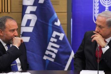 Benjamin Netanyahu, Lieberman, responsable israélien