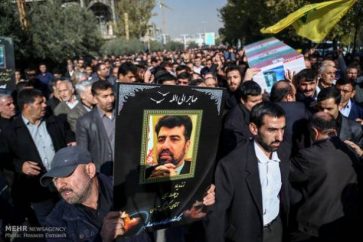 Obsèques de l'ancien ambassadeur Ghadanfar Roukn-Abadi à Téhéran