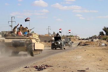 chars irakiens, combat en Irak