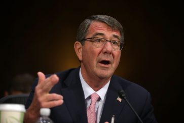 Le secrétaire US à la défense, Ashton Carter
