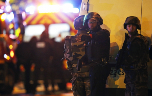 La police fançaise, attaque au Bataclan