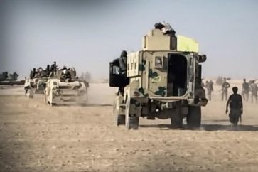 Les forces irakiennes à Mossoul, bataille de Mossoul