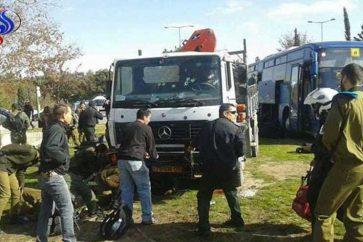 عدد من الجنود الصهاينة جرحى في عملية الدهس