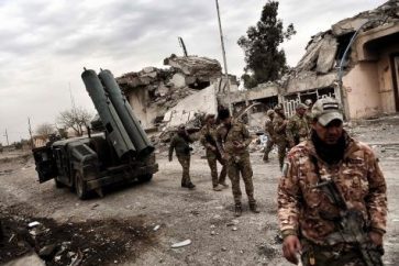 forces irakiennes à Mossoul
