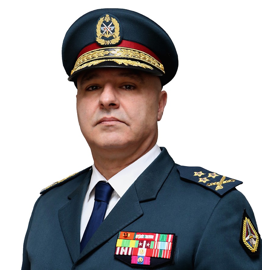 Le chef de l'armée libanaise, le général Joseph Aoun