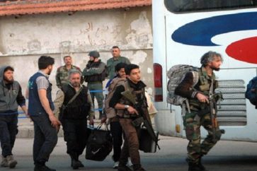 Evacuation des miliciens de Zabadani