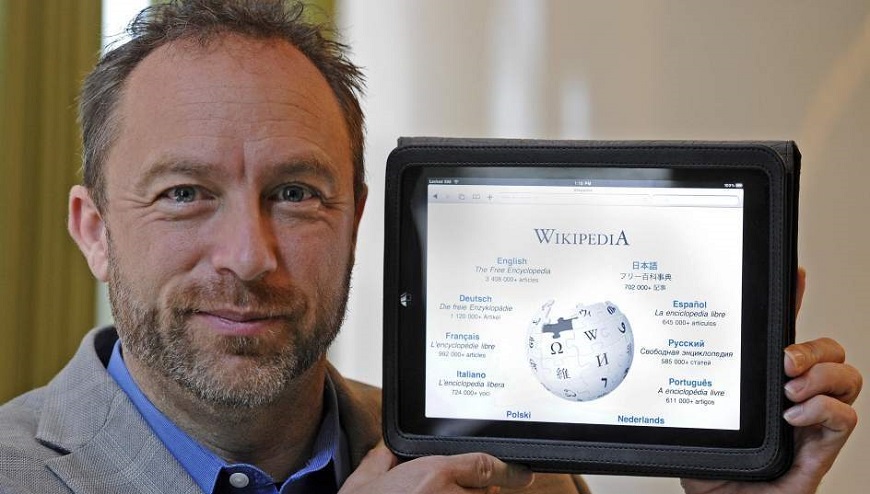 Le fondateur de Wikipedia Jimmy Wales