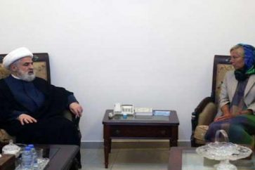 Cheikh Kassem et Sigrid Kaag