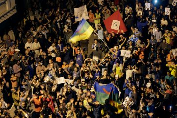 manifestation à Houceima