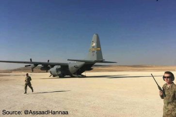 Base américiane dans le nord de la Syrie