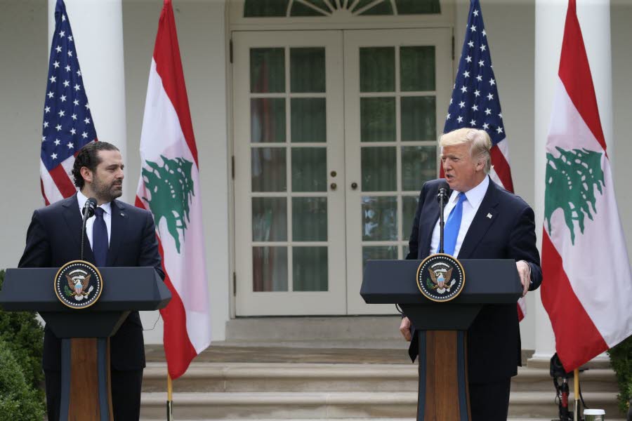 hariri-trump