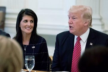 Haley et Trump