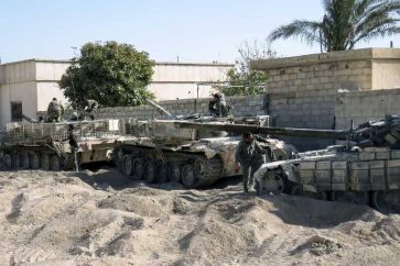 Préparatifs de l'armée syrienne pour entrer à Afrine