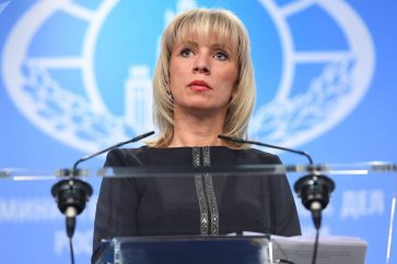 La porte-parole de la diplomatie russe, Maria Zakharova
