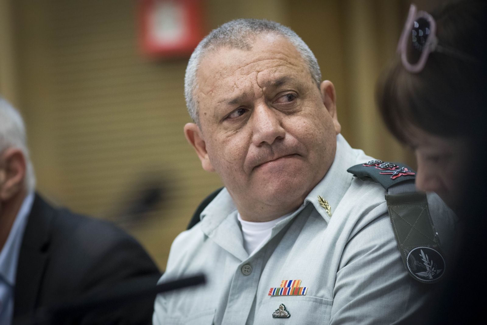 L'ancien chef d'état-major de Tsahal, Gadi Eisenkot