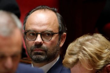 French Prime Minister Edouard Philippe attends the questions to the government session at the National Assembly in Paris