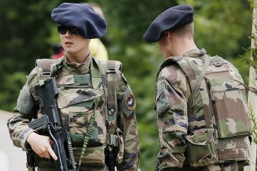 Des soldats français