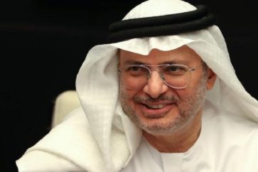 Le ministre d'Etat émirati aux Affaires étrangères, Anwar Gargash