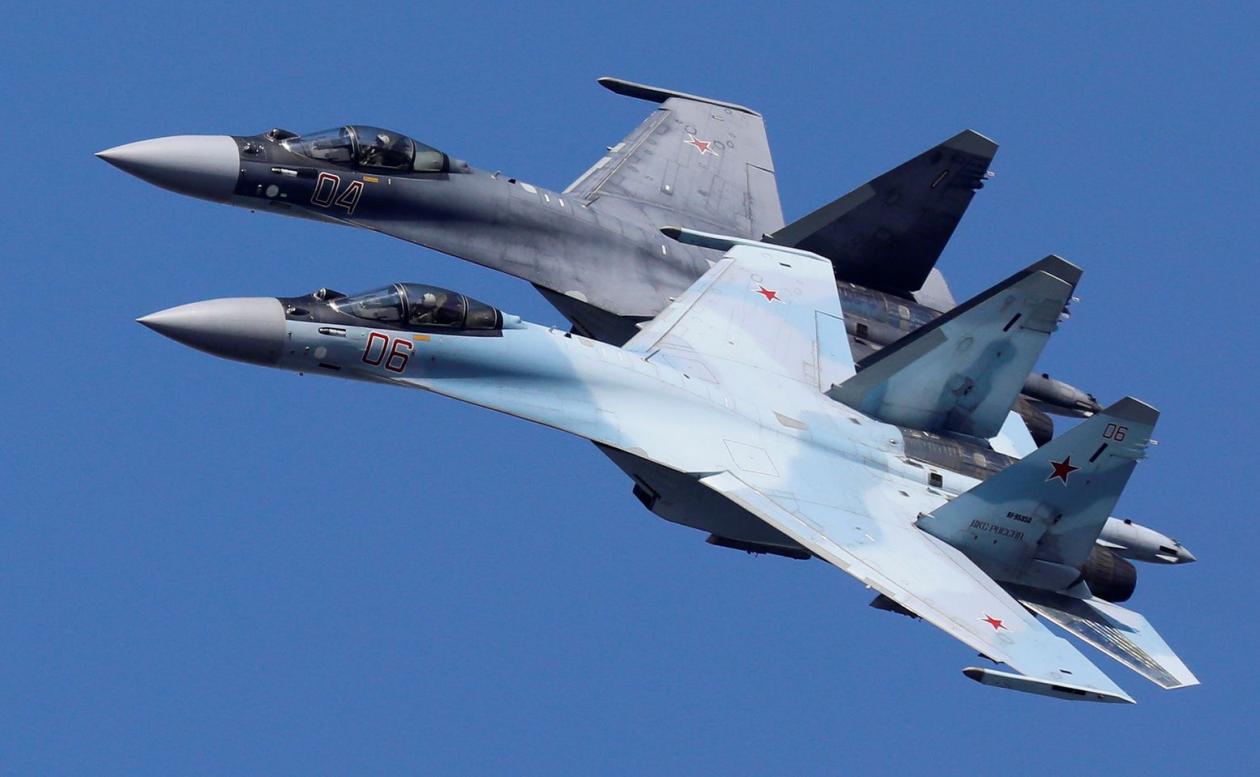 Des chasseurs russes Su-35