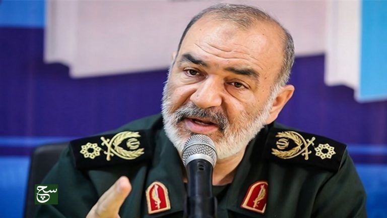 Le général Hossein Salami, commandant en chef du Corps des gardiens de la Révolution islamique en Iran