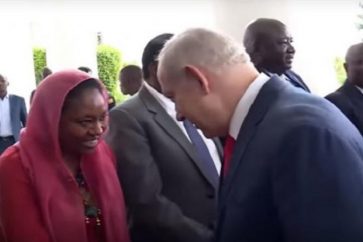 Najwa Gadaheldam,et Benjamin Netanyahu