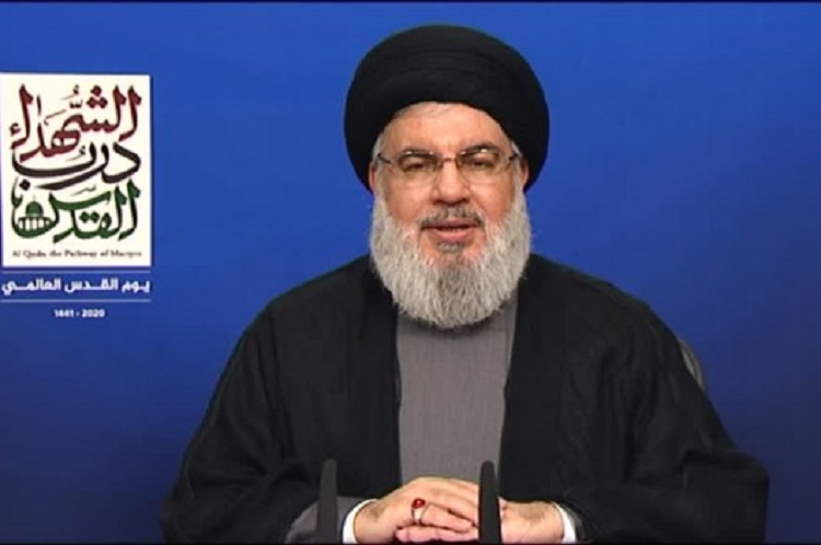 Le secrétaire général du Hezbollah, Sayed Hassan Nasrallah