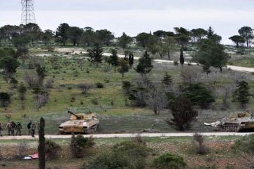 L'armée syrienne à Sahl al-Gab