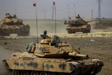 Des chars turcs