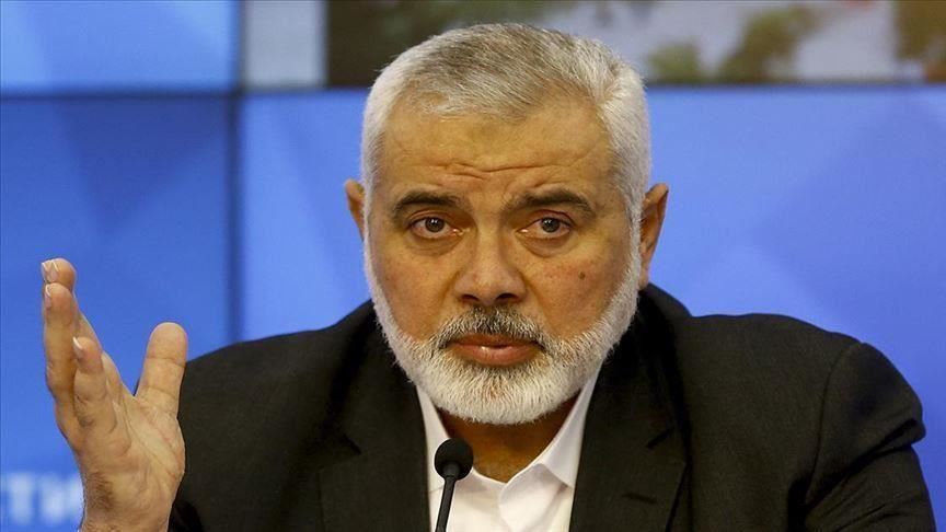 Le chef du bureau politique du Hamas, Ismaïl Haniyeh