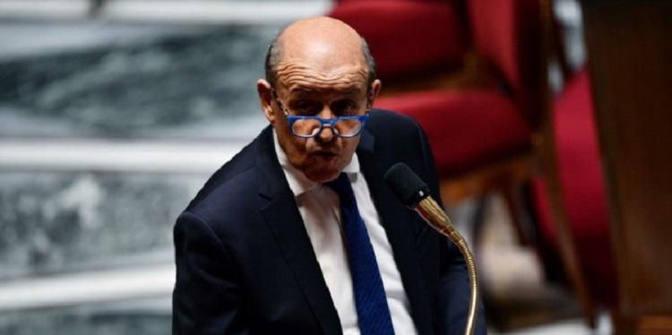 Le ministre français des Affaires étrangères Jean-Yves Le Drian