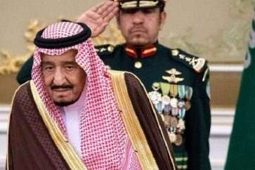 Le roi Salmane d'Arabie