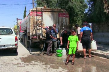 Des bombardements et des pilonnages entrepris par l’armée turque ont mis hors service la station d’eau potable à Hassaké