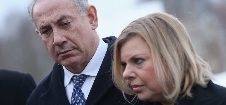 Netanyahu et son épouse Sara