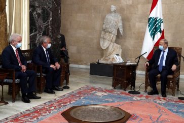 Aoun reçoit une délégation russe