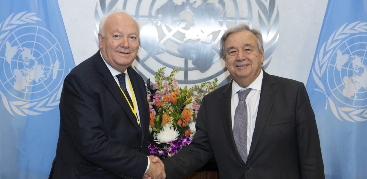 Moratinos et Guterres