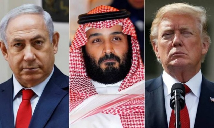 Netanyahu, MBS et Trump