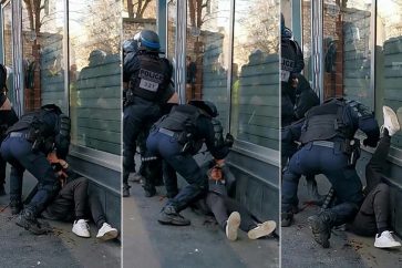 Un gilet jaune tabassé par un policier en janvier 2020