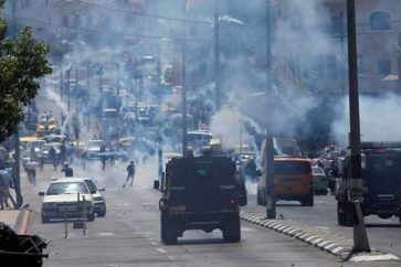 Des affrontements avec les forces d'occupation en Cisjordanie occupée