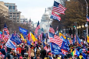 Des partisans de Trump
