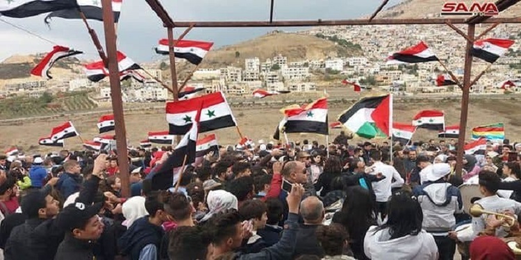 Des habitants du Golan syrien (Archives)