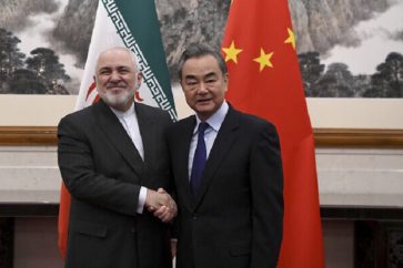 Mohammad Javad Zarif  et Wang Yi