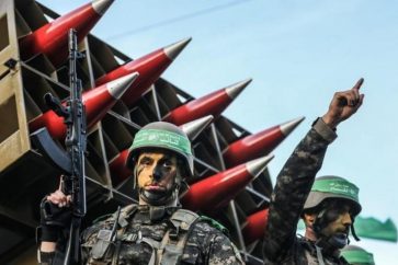 Des combattants des brigades AlQassam