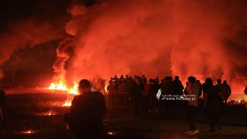 Les Gazaouis ont tiré de nombreux ballons incendiaires contre les colonies en riposte à la marche provocatrice des drapeaux.