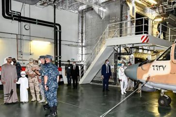 La base est située à 255 kilomètres à l’ouest d’Alexandrie, près de la frontière avec la Libye