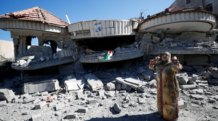 Démolition par l'occupation de la maison du détenu palestinien Muntasir Shalabi