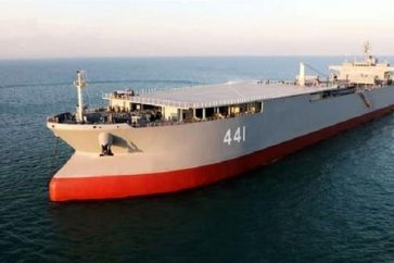 Le navire iranien Makran