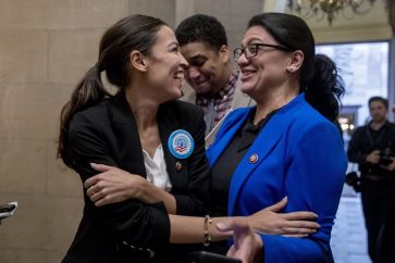 Alexandria Ocasio-Cortez et Rashida Tlaib
