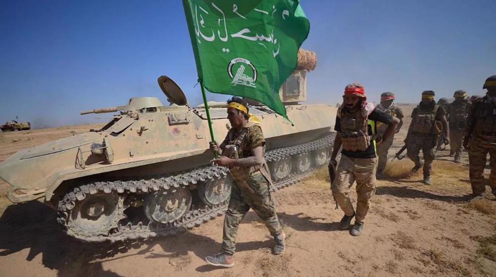 Des combattants du Hachd Chaabi