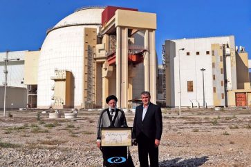 Le président Raïssi et M.Eslami