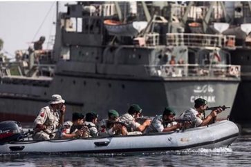 Des fusiliers marins iraniens